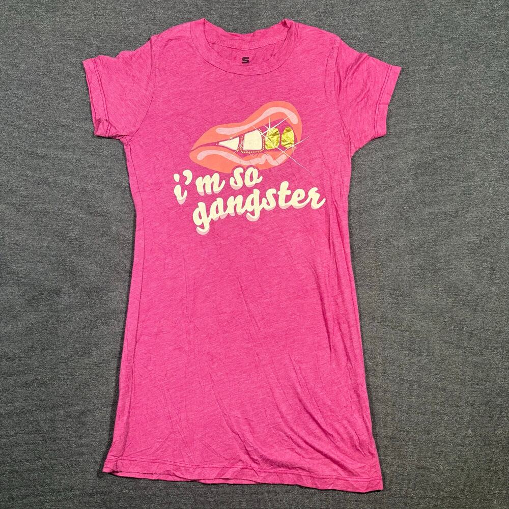 Y2K Mcbling slogan graphic baby tee women’s S Local celebrity Paris Hilton core